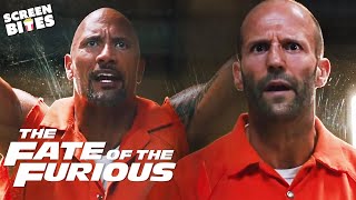"I Will Beat Your Ass Like A Cherokee Drum'' | The Fate Of The Furious (2017) | Screen Bites