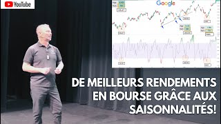 De meilleurs rendements en bourse grâce aux saisonnalités!