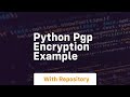 python pgp encryption example