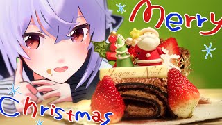 【プロ級】クリスマスケーキを完璧に作ってみた！【ブッシュドノエル】