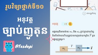 រូបវិទ្យាទី១០ | កំណែលំហាត់អនុវត្តច្បាប់ញូតុន