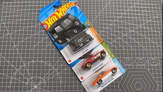 Opening Hot Wheels Volkswagen Kool Kombi, '62 Corvette Gasser, 1968 Mazda Cosmo Sport