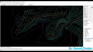 SW ROAD : DATA IMPORT TO SW ROAD and HORIZONTAL ALIGNMENT ! TUTORIAL 8 ! GANESH PANDEY !