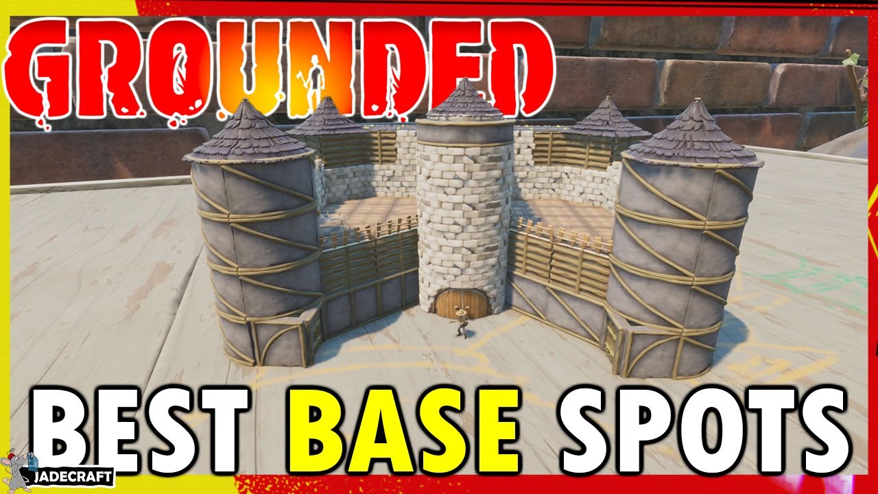 GROUNDED Best Base Locations - Upper Yard Resources, Bugs And Story ...