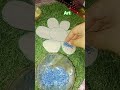 how to make flower 🌹🌹 art with rice 🌾🌾🌾🌾