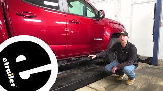 Step-By-Step Installation Tutorial for the Westin PRO TRAXX Oval Nerf Bars on a 2021 GMC Canyon