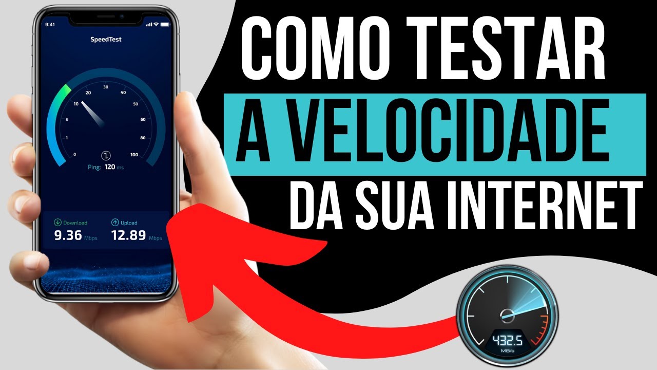 COMO TESTAR A VELOCIDADE DA SUA INTERNET - YouTube