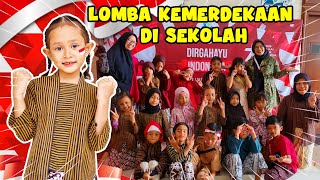 QAIREEN JUARA 1 LOMBA DI SEKOLAH EDISI KEMERDEKAAN SERU BANGET SAMPAI PAKE BAJU JADUL 😍 #viralvideo