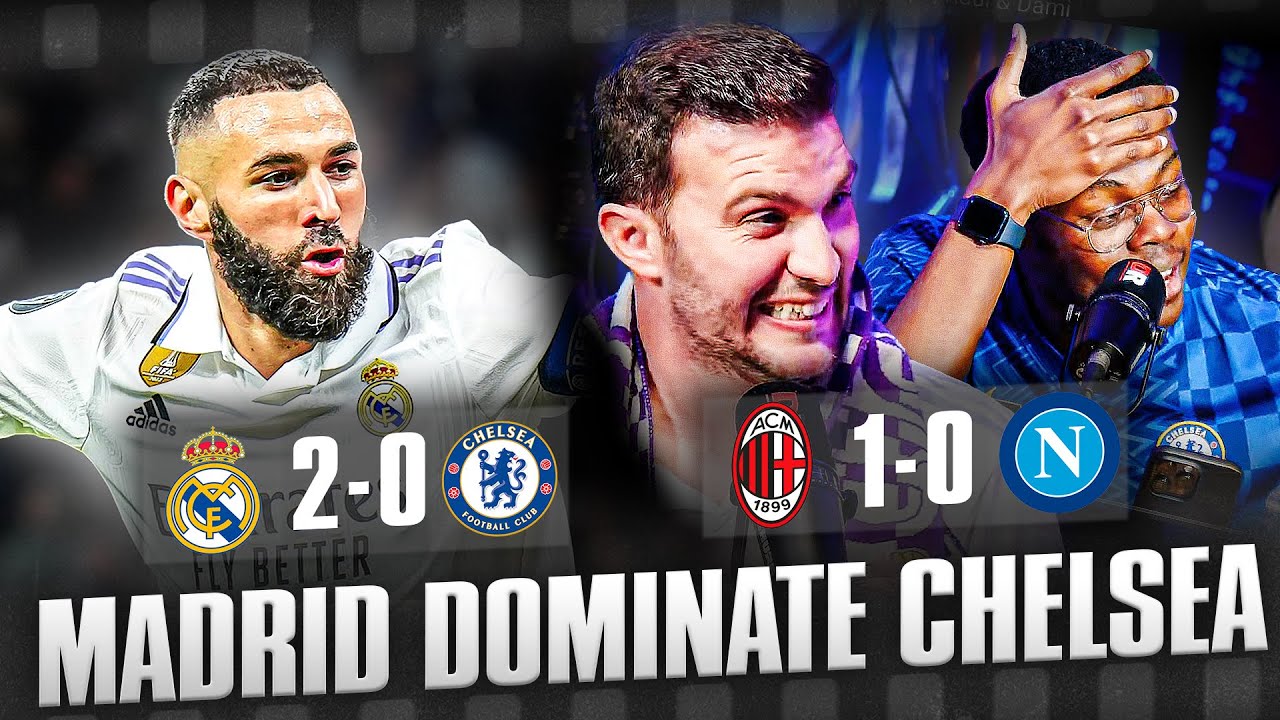 Real Madrid DOMINATE 10-Man Chelsea! | Real Madrid 2-0 Chelsea ...