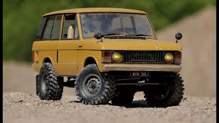 Range Rover Classic Scale Crawler SCX10 ll JSScale [4K]