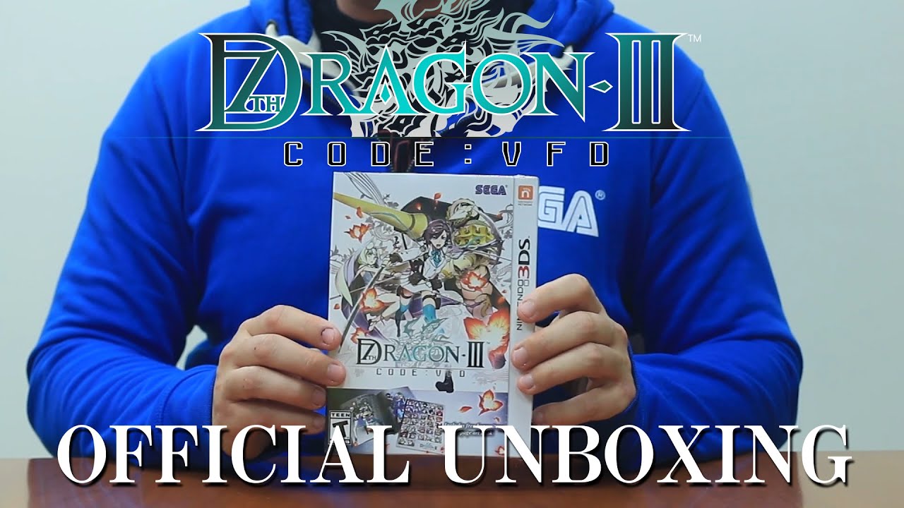 Official 7th Dragon III Code: VFD Unboxing - YouTube