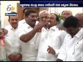 ministers u0026 mlas greet finance minister etala rajender on birthday supporters celebrate