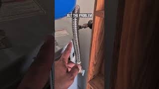 Go take a look at your TPR valve piping. Is everything okay? #homeinspector #homeinspection