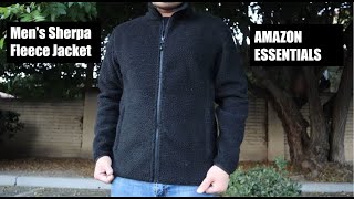 Amazon Essentials: Sherpa Fleece Jacket Review