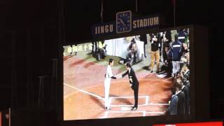 2015日本ｼﾘｰｽﾞﾌﾟﾛ野球　　工藤監督　優勝　ｾﾚﾓﾆｰ