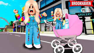 A BEBÊ INVEJOSA DA MADRASTA ME COPIAVA - HISTORINHA DE BROOKHAVVEN RP ROBLOX 🏡