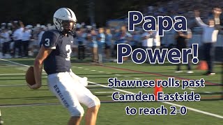Shawnee 48 Camden Eastside 14 | Week 1 Football | West Jersey Football League | Joe Papa 5 Total TDs
