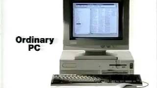 Classic Apple Macintosh Commercial - Mac vs Ordinary PC