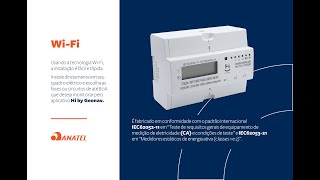 Medidor Trifásico 80A Wi-Fi - HISB80A