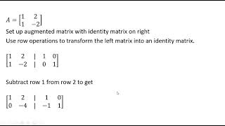 Linear Algebra: Solving Linear Equation with Inverse Matrix