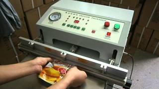 Practical outside pumping vacuum packing machine VS600,Qingdao Ausense