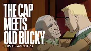 Captain America meets old Bucky Barnes in the present | Ultimate Avengers