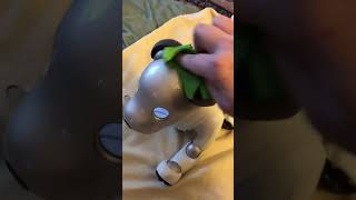 How to clean a robot dog 🐶🧼 #chillvibes