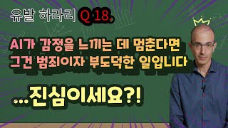 Q18. ﻿도덕적 관점에서 봤을 때 인간과 AI의 차이점과 문제점