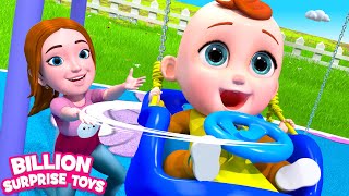 Swings, Slides and more rides - Playground Story for Kids Ep:2