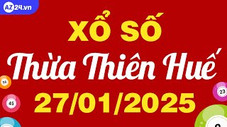 Xổ số Thừa Thiên Huế ngày 27 tháng 1 - XSTTH - SXTTH - XSHUE - Kết quả xổ số kiến thiết Huế hôm nay