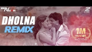 Dholna Remix - | slowed song | Shah Rukh Khan | Madhuri | no copyright ©️