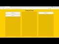 Drag and drop in html with javascript.