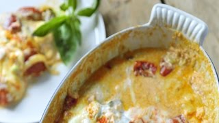 Veggie! - Vegetarische lasagne met aubergines