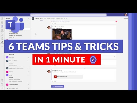 6 Microsoft Teams Tips and Tricks