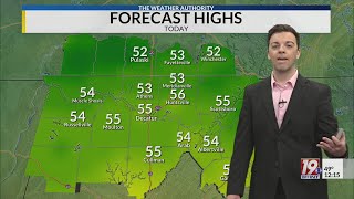 Friday Noon Weather - 2/14/25