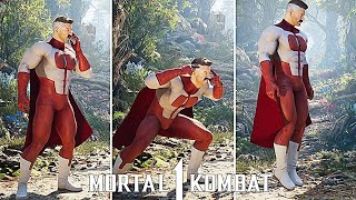 Mortal Kombat 1 - ALL Omni-Man Taunts & Round Victory Poses