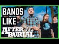 3 Bands For AFTER THE BURIAL Fans: The Dali Thundering Concept, Jonestown, Letters From The Colony