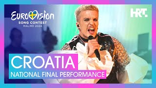 Baby Lasagna - Rim Tim Tagi Dim | Croatia 🇭🇷 | National Final Performance | Euro