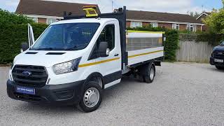 Ford Transit 350 L4 Dropside with tail lift - Traffic management and plant spec