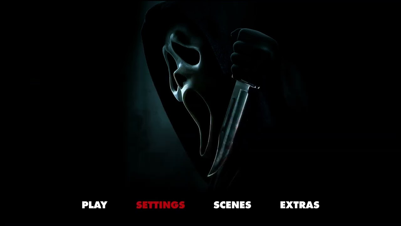 "Scream" (2022) Blu-ray - Exploring The Blu-ray Menus - YouTube