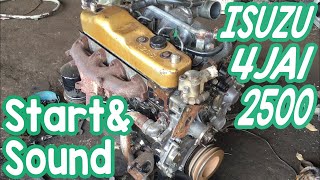 ISUZU 4JA1 2500 Diesel Engine Starting Up and Sound — Engine Running Videos 2021