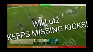 Wil Lutz Misses More Kicks! Cut Wil Lutz!