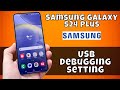 Enable USB Debugging Samsung Galaxy S24 Plus || How to Enable USB Debugging || USB Debugging setting
