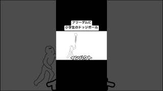 白熱する小学生のドッジボール #shorts