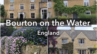 英国最美丽的地方 | 科茨沃尔德 | Bourton-on-the-Water (Cotswolds) England | Town and neighbourhood walk