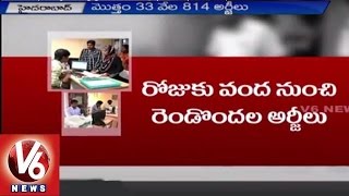 Telangana Secretariat Officials Negligence | Files and Petitions in Pending | Hyderabad - V6News