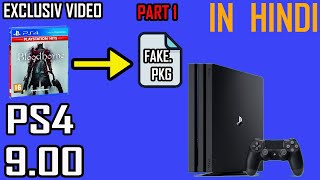 PS4 9.00 convert phisical games to fake pkg part 1