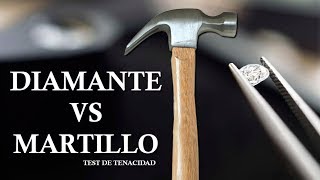 Diamante VS Martillo - Un DIAMANTE se PUEDE ROMPER - Prueba Dureza Tenacidad