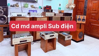 Contact 098.55.43279 for CD/MD players, amplifiers, and subwoofers at good prices. Detailed prici...