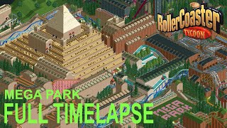 RollerCoaster Tycoon - Mega Park FULL TIMELAPSE